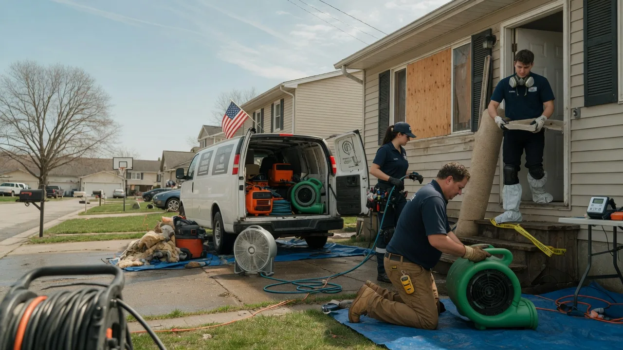 Water Damage Restoration in Media, PA near me